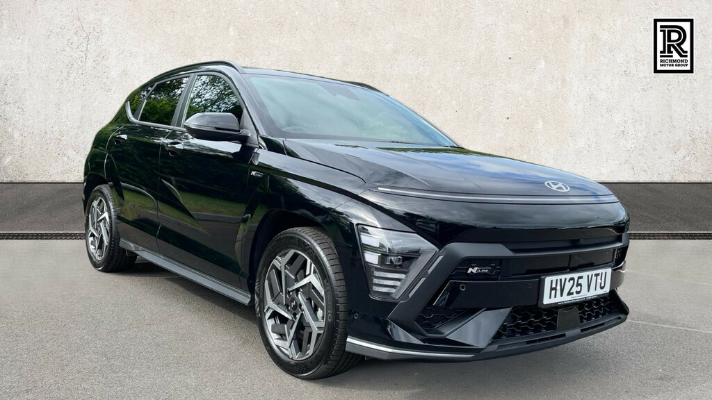 Hyundai Kona 1.6 H-gdi N Line S Suv Hybrid Dct Euro Black