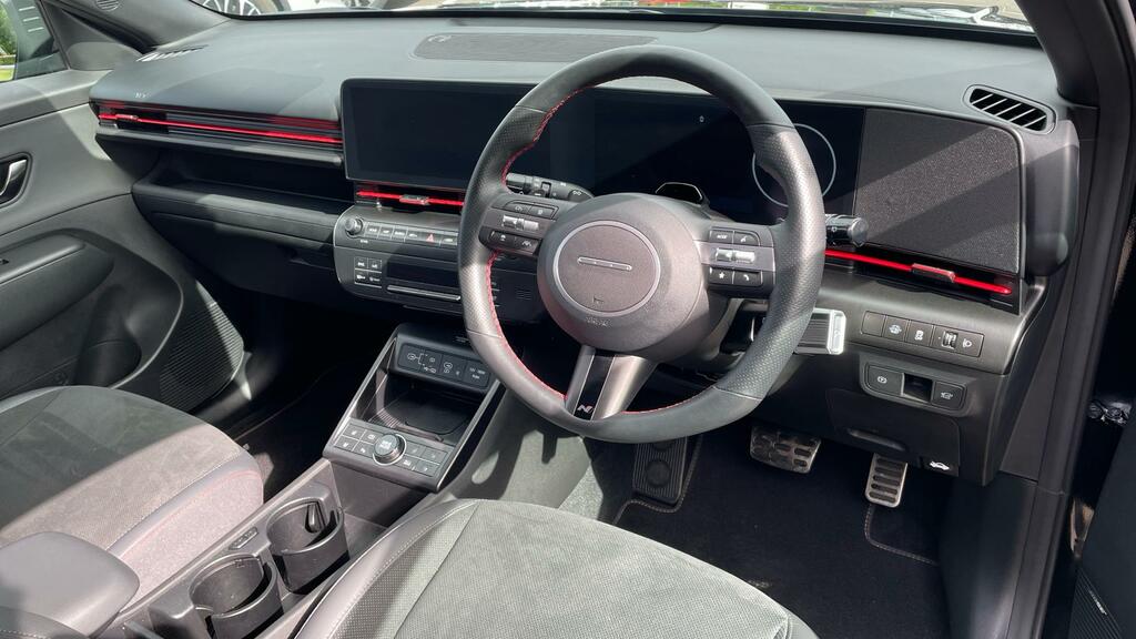 Hyundai Kona 1.6 H-gdi N Line S Suv Hybrid Dct Euro HV25VTU Black #6