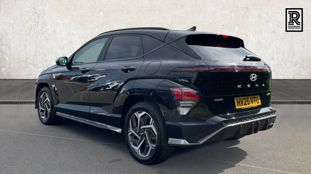 Hyundai Kona 1.6 H-gdi N Line S Suv Hybrid Dct Euro HV25VTU Black #3
