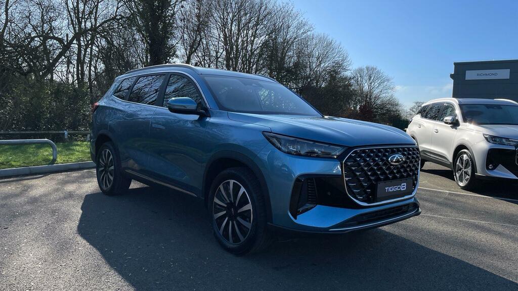 Chery Tiggo 8 1.5T 18.4Kwh Summit Dht1 Euro 6 Ss Blue