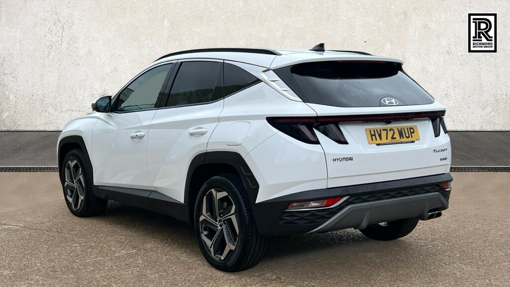 Hyundai Tucson 1.6 H T-gdi Premium Suv Hybrid Eur HV72WUP White #3