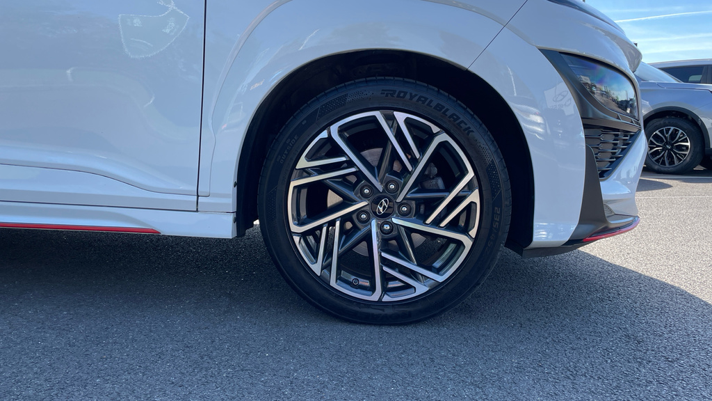 Hyundai Kona 1.0 T-gdi Mhev N Line Suv Hybrid White #5