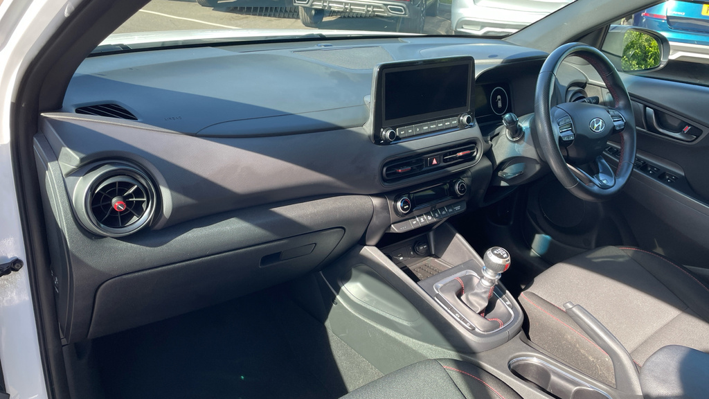 Hyundai Kona 1.0 T-gdi Mhev N Line Suv Hybrid White #2