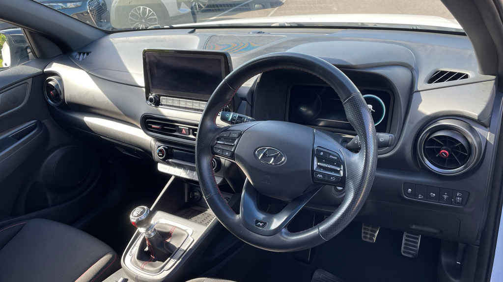 Hyundai Kona 1.0 T-gdi Mhev N Line Suv Hybrid White #6