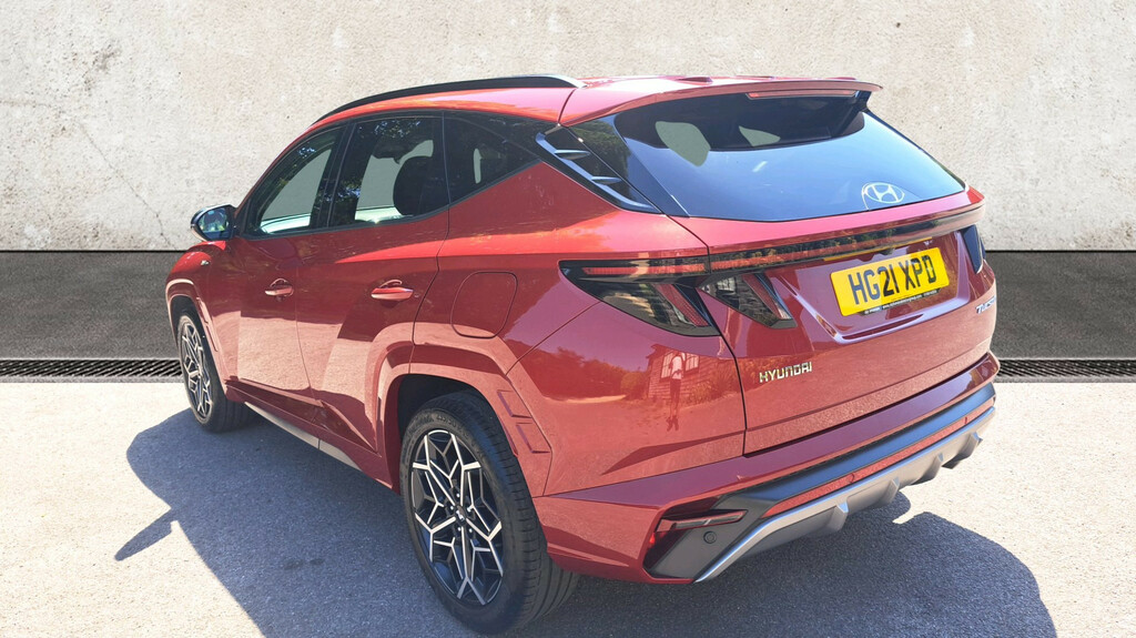 Hyundai Tucson 1.6 T-gdi Mhev N Line Suv Hybrid Dct Eu HG21XPD Red #3