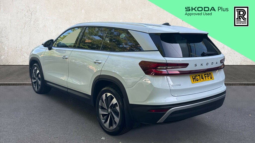 Skoda Kodiaq 1.5 Tsi E-tec Mhev Se L Suv Hybrid Dsg HG74FPD White #3