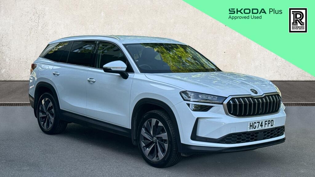 Skoda Kodiaq 1.5 Tsi E-tec Mhev Se L Suv Hybrid Dsg White