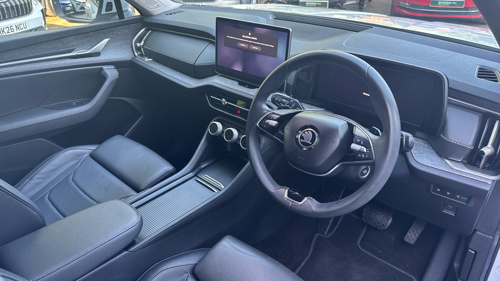Skoda Kodiaq 1.5 Tsi E-tec Mhev Se L Suv Hybrid Dsg HG74FPD White #6