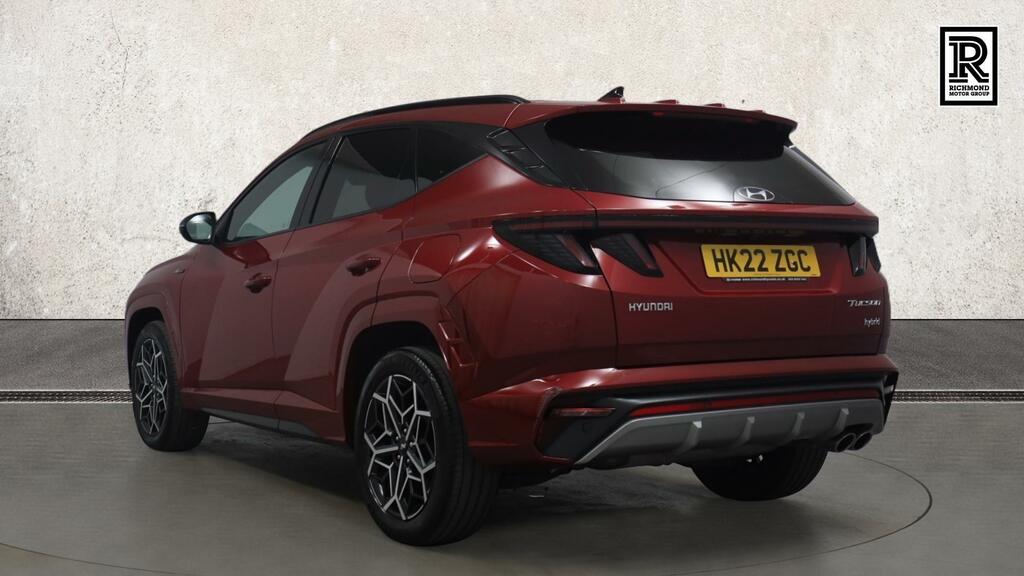 Hyundai Tucson 1.6 H T-gdi N Line Suv Hybrid Euro HK22ZGC Red #3