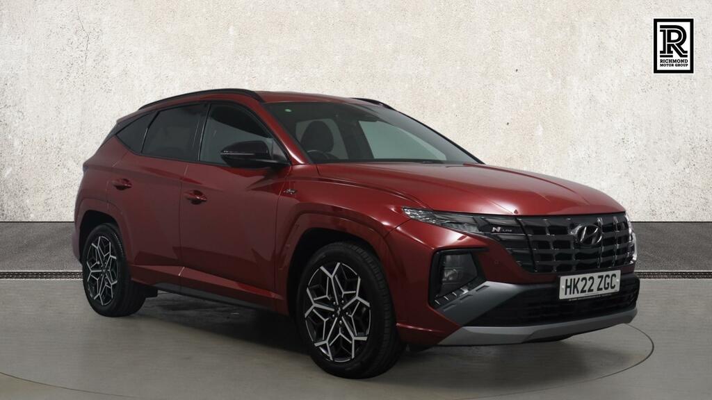 Hyundai Tucson 1.6 H T-gdi N Line Suv Hybrid Euro Red