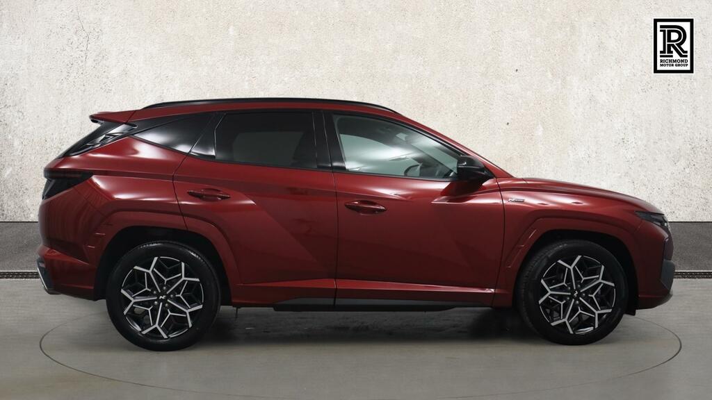 Hyundai Tucson 1.6 H T-gdi N Line Suv Hybrid Euro HK22ZGC Red #4