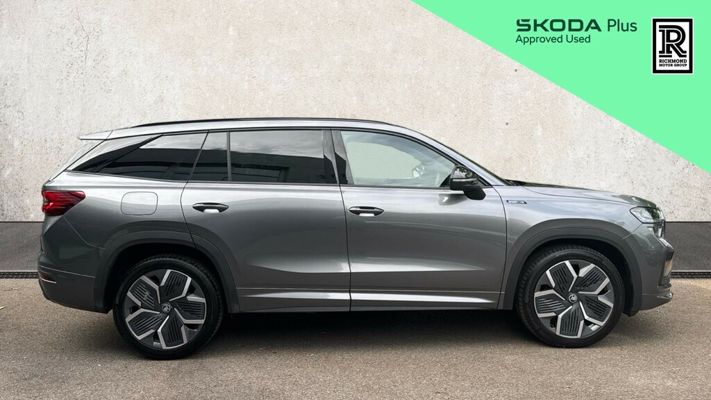 Skoda Kodiaq 1.5 Tsi Iv 25.7Kwh Sportline Suv Plug-i HK26CAE Grey #4