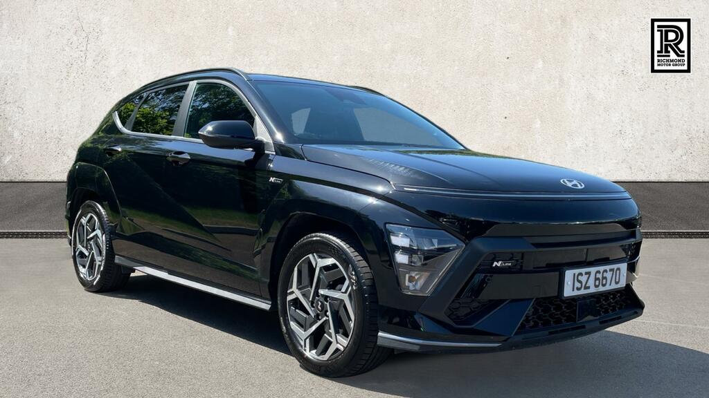 Hyundai Kona 1.6 H-gdi N Line Suv Hybrid Dct Euro 6 Black