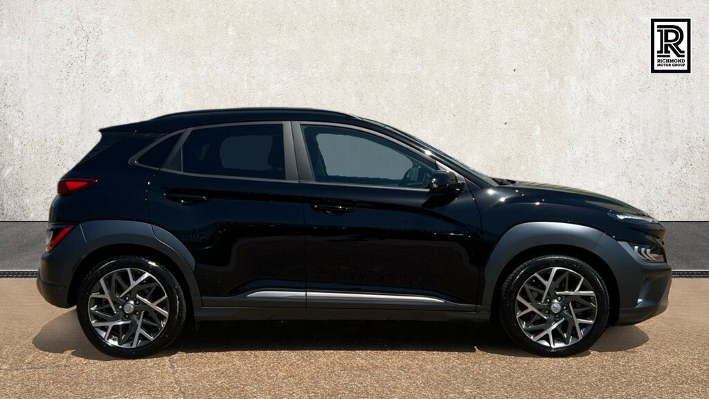 Hyundai Kona 1.6 H-gdi Ultimate Suv Hybrid Dct Euro HW23LNM Black #4