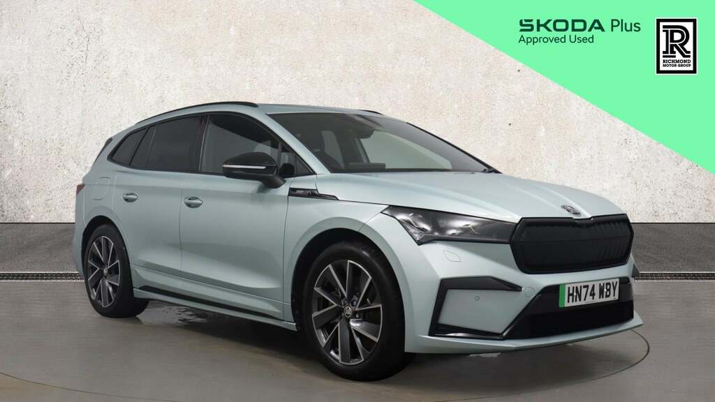 Skoda ENYAQ 82Kwh 85X Sportline Plus Suv 4Wd Silver