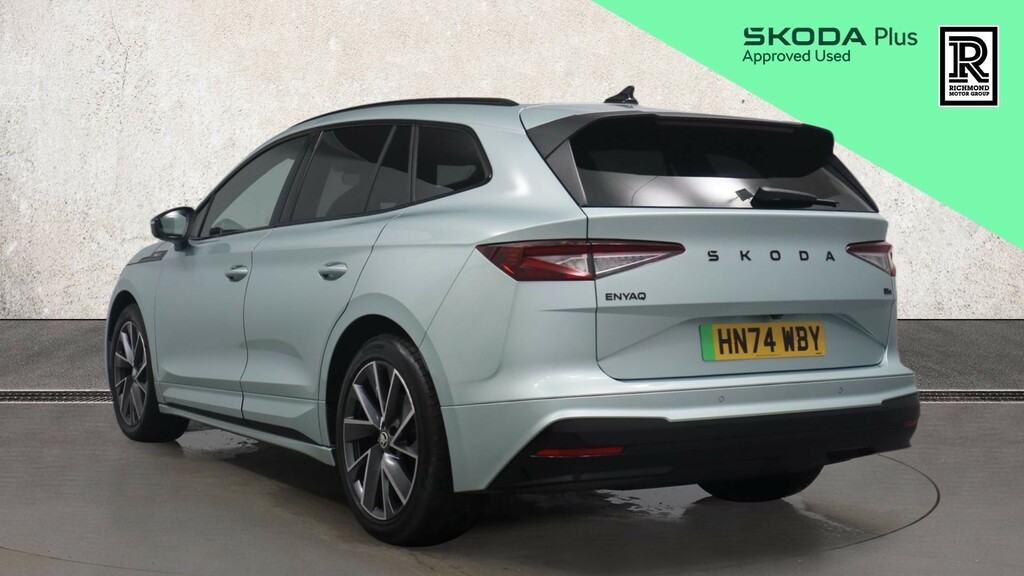 Skoda ENYAQ 82Kwh 85X Sportline Plus Suv 4Wd Silver #3