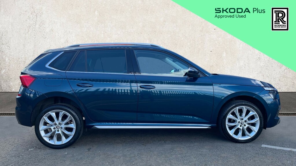 Skoda Kamiq 1.0 Tsi Se L Suv Euro 6 Ss 1 HY70OEJ Blue #4