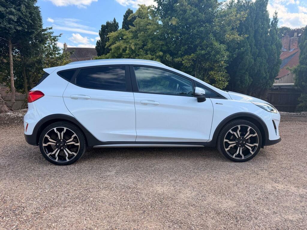 Ford Fiesta 1.0T Ecoboost Active X Edition Dct Euro 6 Ss RJ70VFG White #3