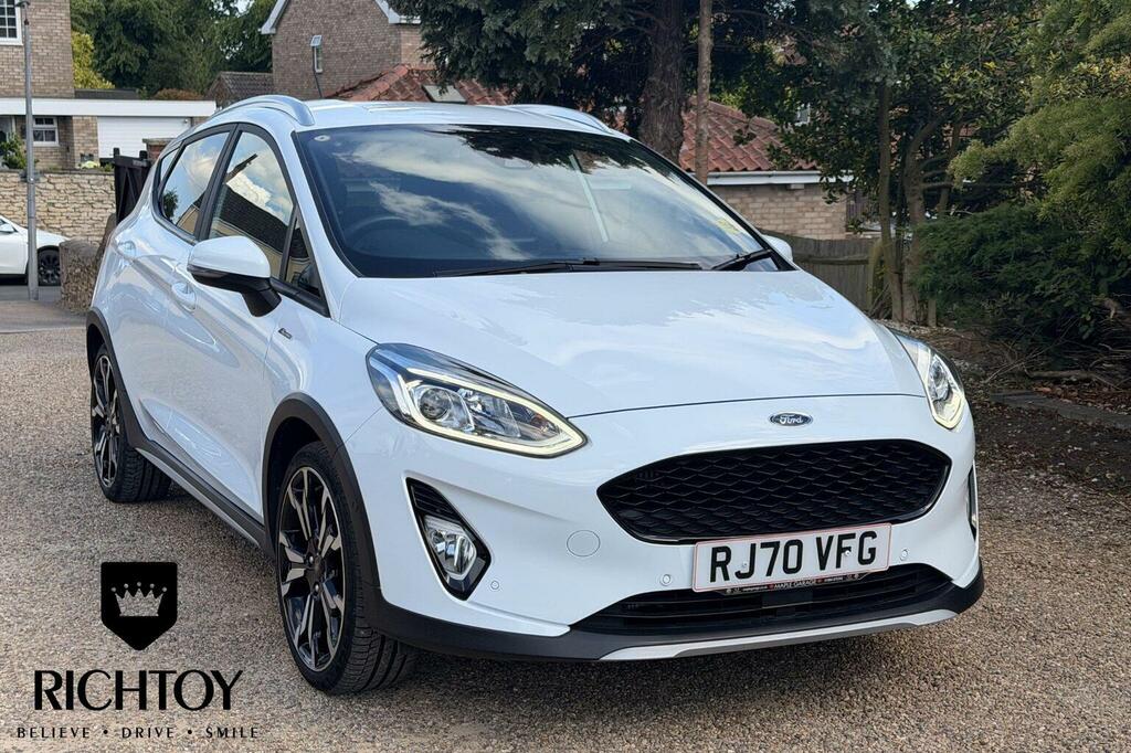 Ford Fiesta 1.0T Ecoboost Active X Edition Dct Euro 6 Ss White