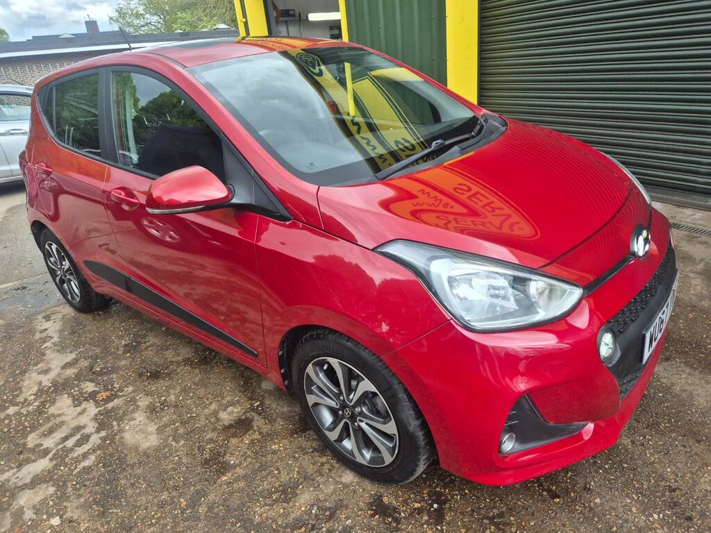 Hyundai I10 1.2 Premium Se WU67YWG Red #3