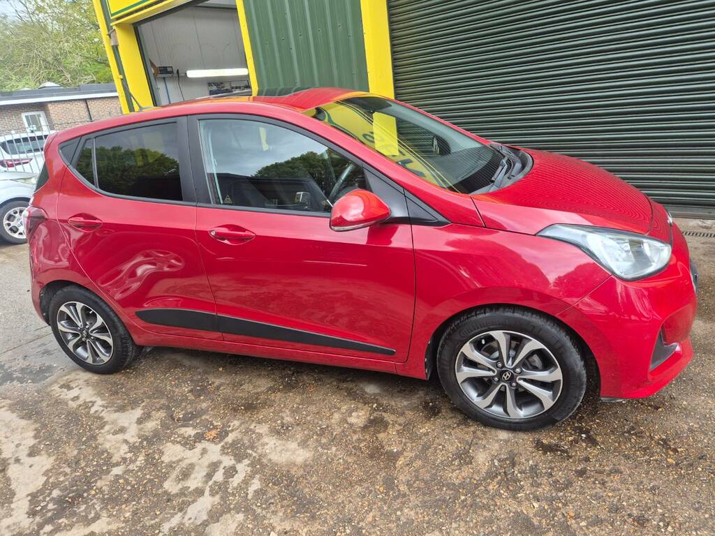 Hyundai I10 1.2 Premium Se WU67YWG Red #6