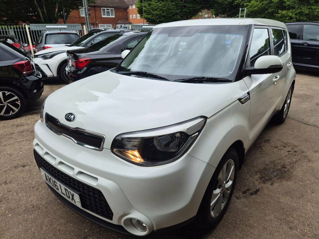 Kia Soul 1.6 Gdi Connect Plus White
