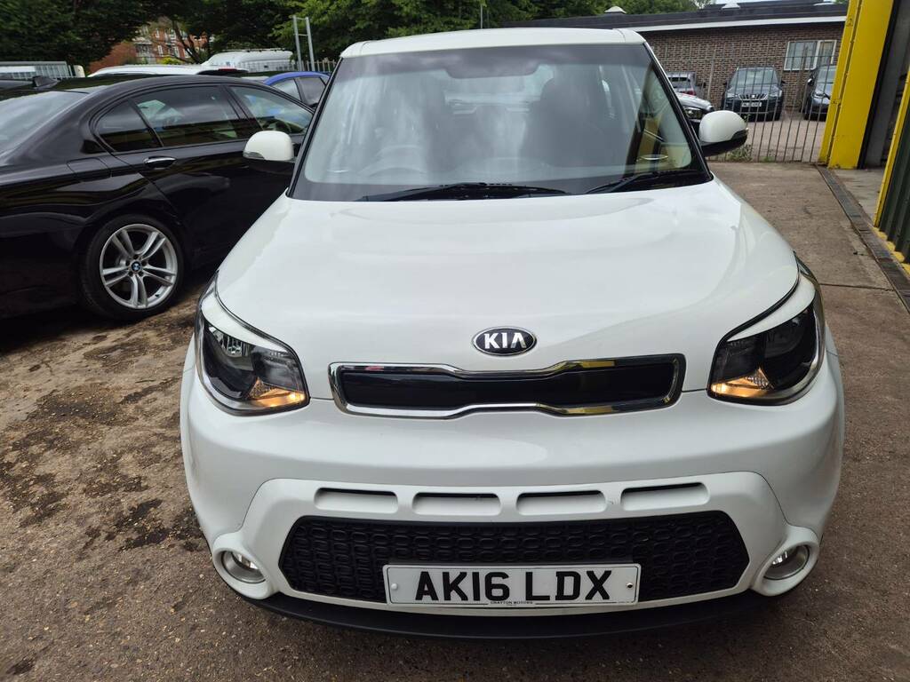 Kia Soul 1.6 Gdi Connect Plus White #3