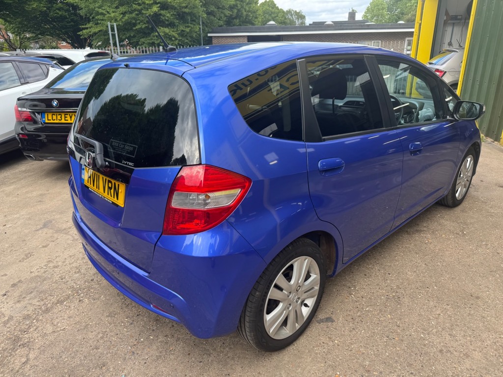 Honda Jazz 1.4 I-vtec Exl Cvt Blue #4