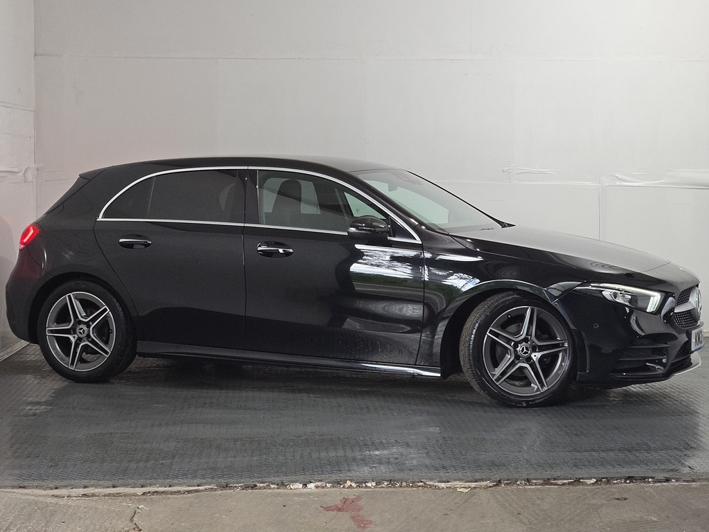 Mercedes-Benz A Class A200d Amg Line KM21HXN Black #3