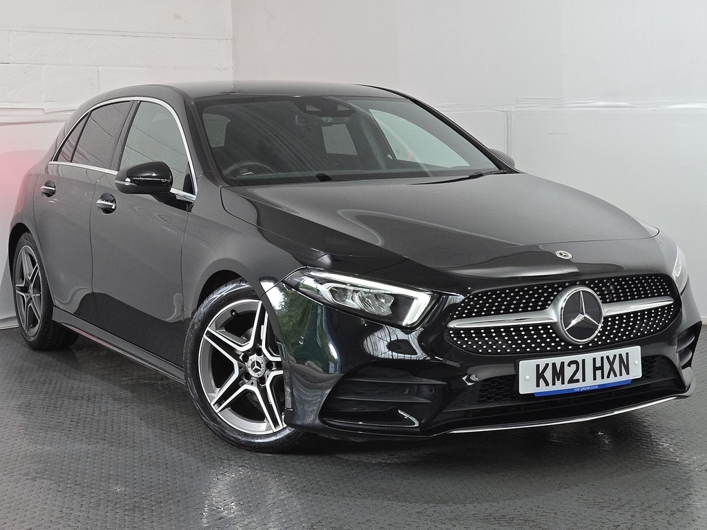 Mercedes-Benz A Class A200d Amg Line KM21HXN Black #4