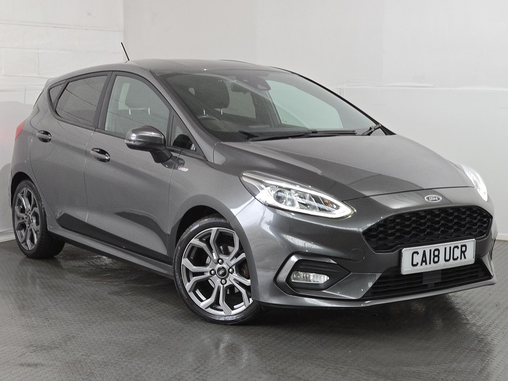 Ford Fiesta T Ecoboost St-line CA18UCR Grey #2