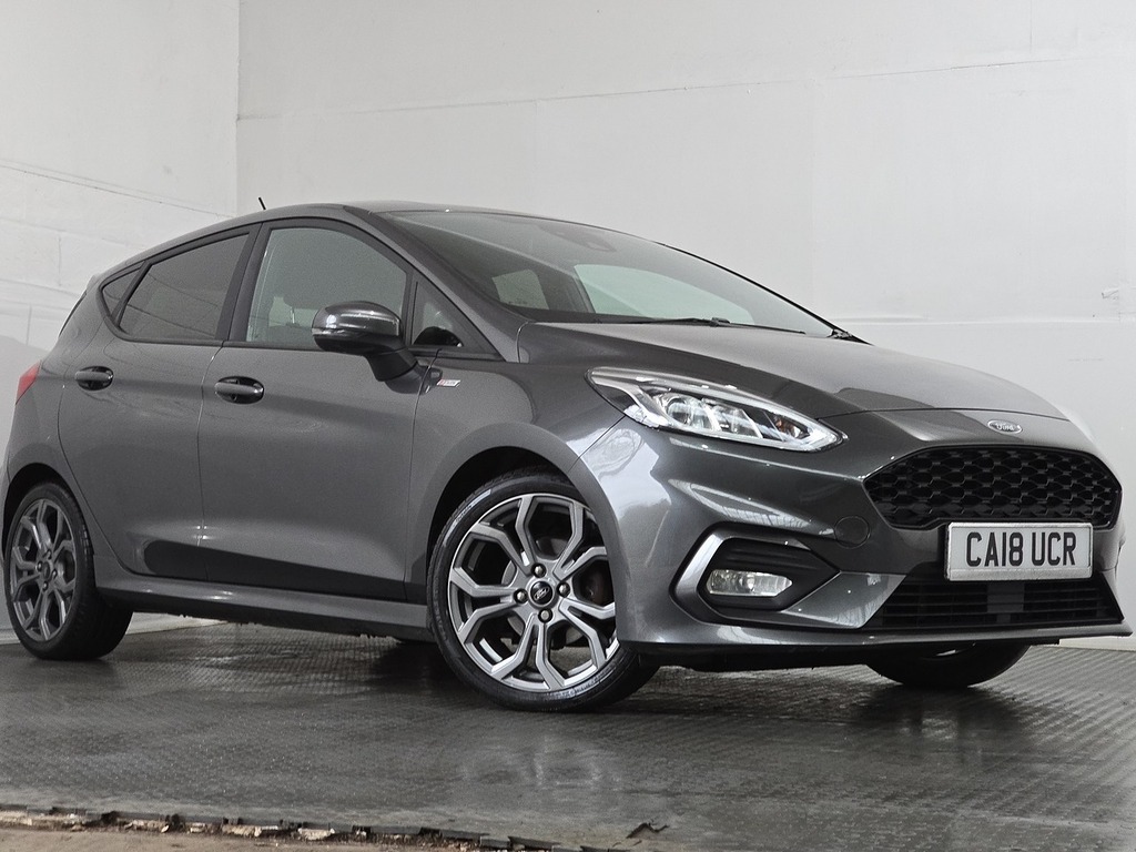 Ford Fiesta T Ecoboost St-line CA18UCR Grey #3