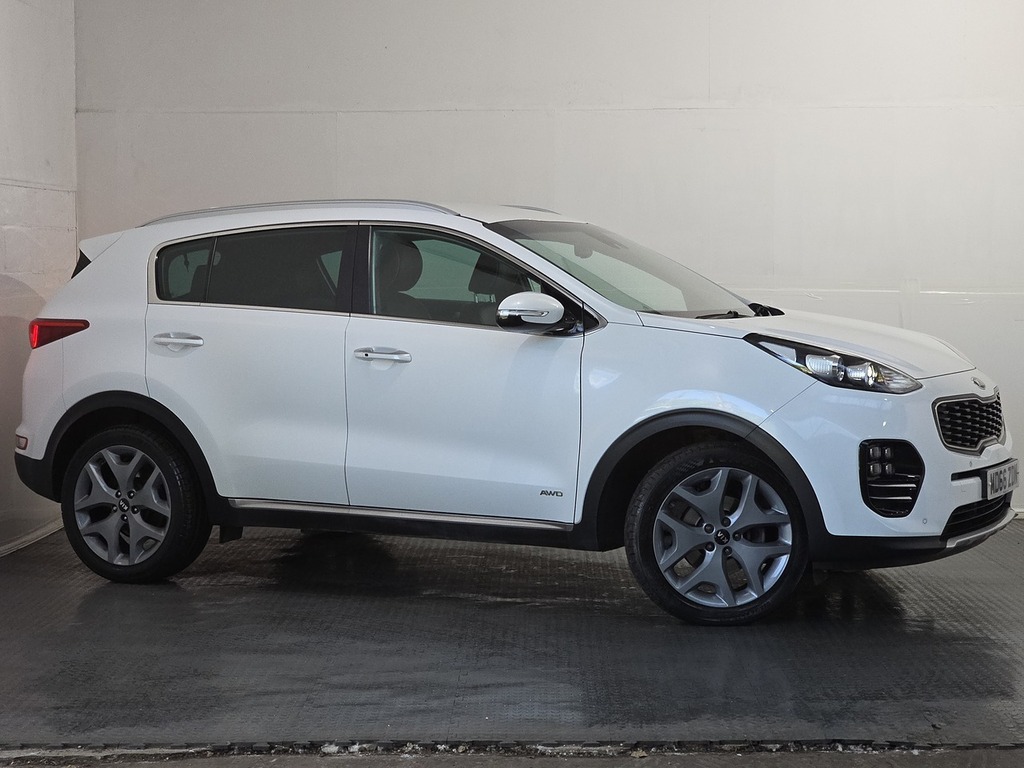 Kia Sportage Crdi Gt-line MD66ZDN White #4