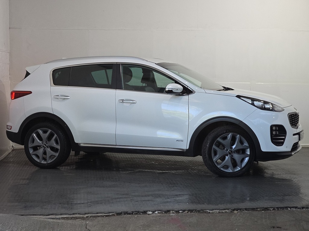 Kia Sportage Crdi Gt-line MD66ZDN White #5
