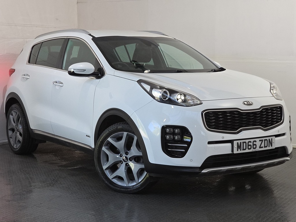 Kia Sportage Crdi Gt-line MD66ZDN White #2