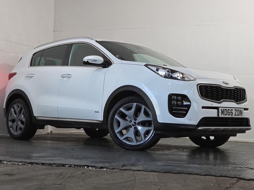 Kia Sportage Crdi Gt-line MD66ZDN White #3