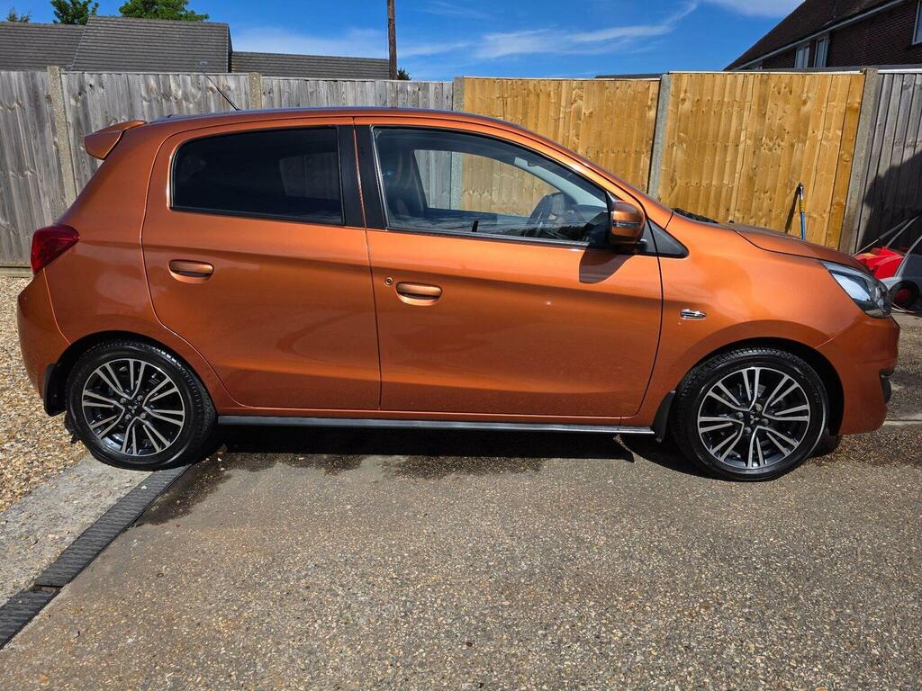 Mitsubishi Mirage Hatchback 1.2 Juro Euro 6 Ss 201767 Brown #2