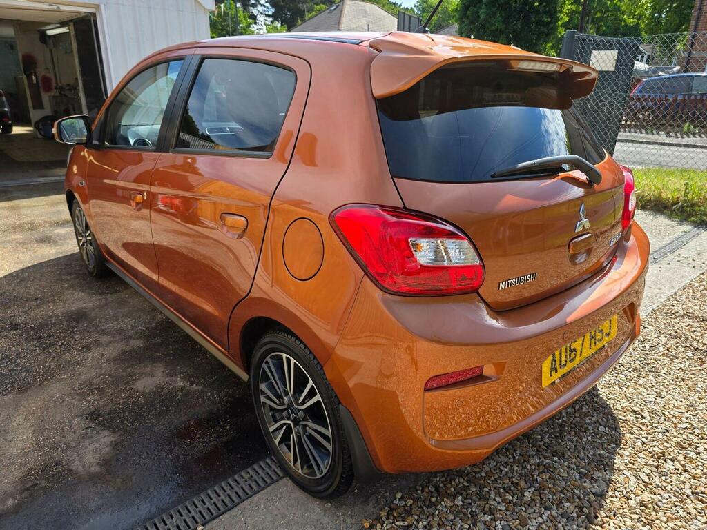Mitsubishi Mirage Hatchback 1.2 Juro Euro 6 Ss 201767 Brown #5