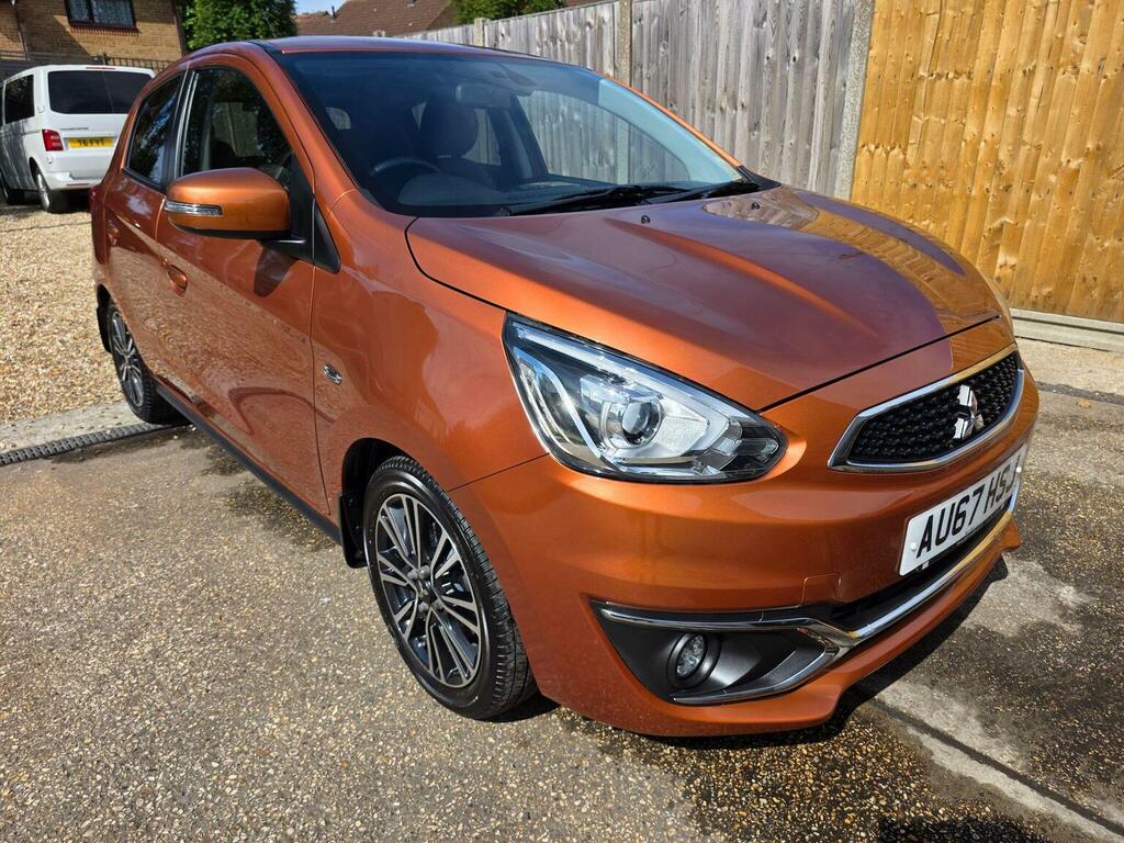 Mitsubishi Mirage Hatchback 1.2 Juro Euro 6 Ss 201767 Brown
