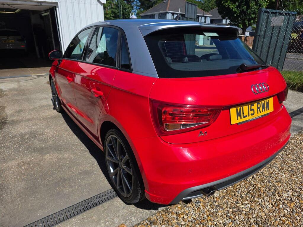 Audi A1 Hatchback 1.6 Tdi S Line Sportback Euro 5 Ss Red #5