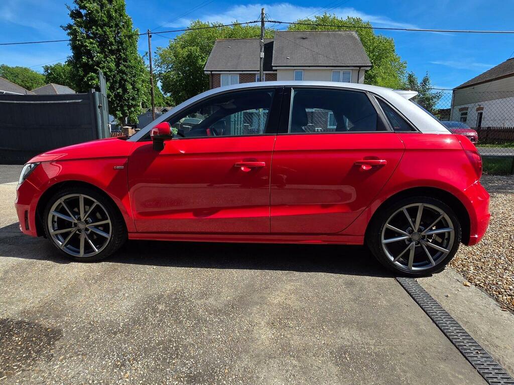 Audi A1 Hatchback 1.6 Tdi S Line Sportback Euro 5 Ss Red #6