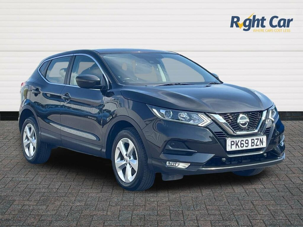 Nissan Qashqai 1.3 Dig-t Acenta Premium - 2019 69 PK69BZN Black