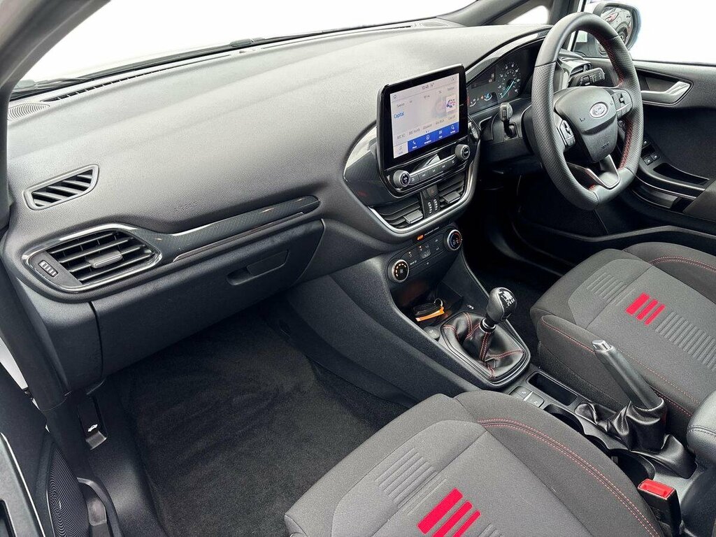 Ford Fiesta 1.0T Ecoboost St-line - 2023 23 YA23PVP White #2