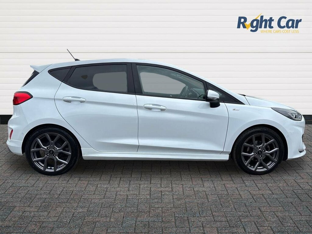 Ford Fiesta 1.0T Ecoboost St-line - 2023 23 YA23PVP White #4