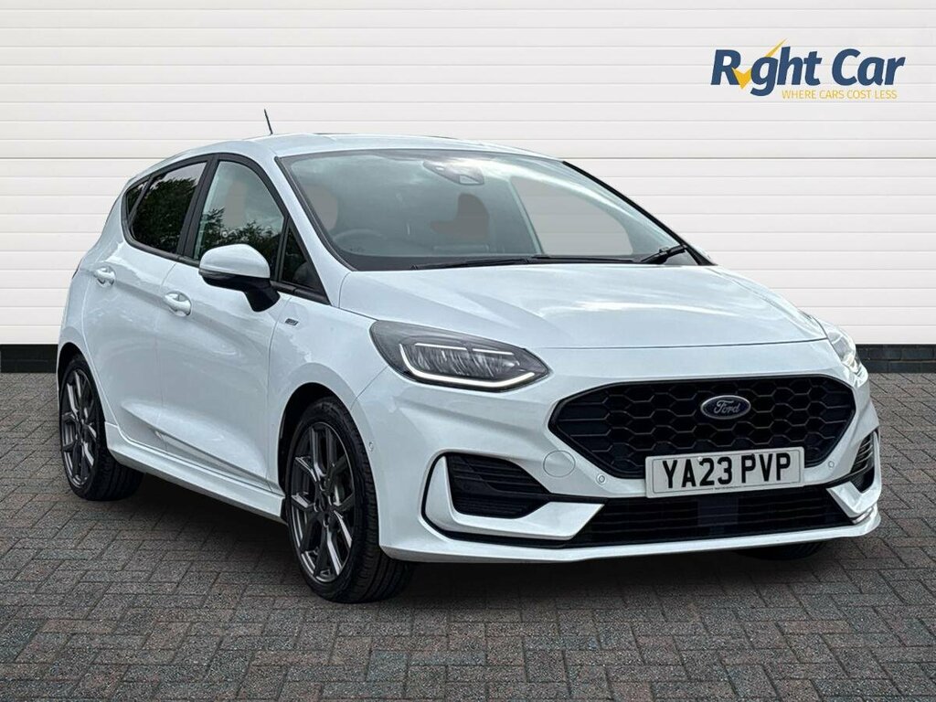 Ford Fiesta 1.0T Ecoboost St-line - 2023 23 White