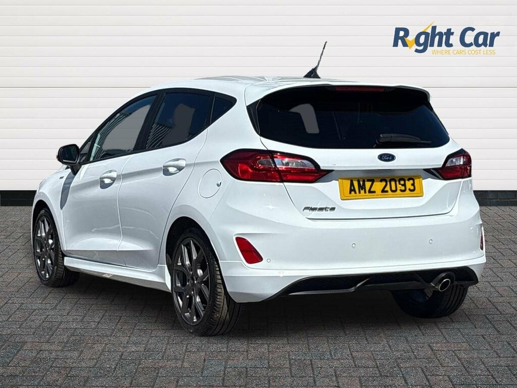 Ford Fiesta 1.0T Ecoboost St-line - 2023 AMZ2093 White #3