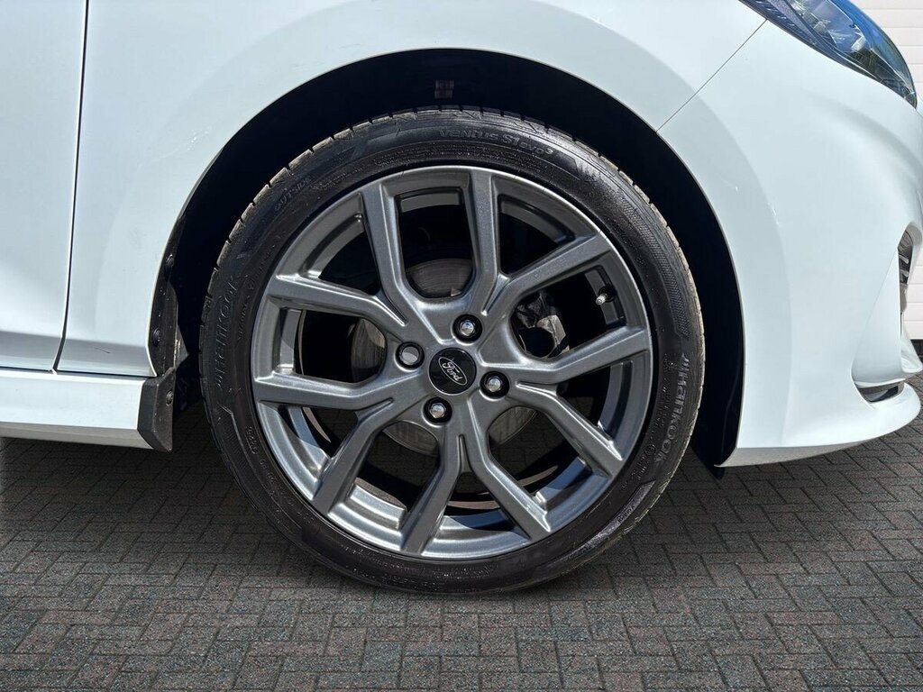 Ford Fiesta 1.0T Ecoboost St-line - 2023 AMZ2093 White #5