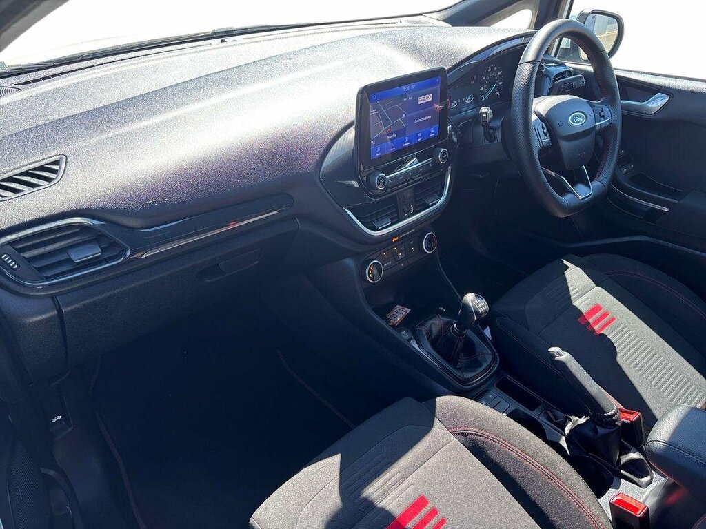 Ford Fiesta 1.0T Ecoboost St-line - 2023 AMZ2093 White #2