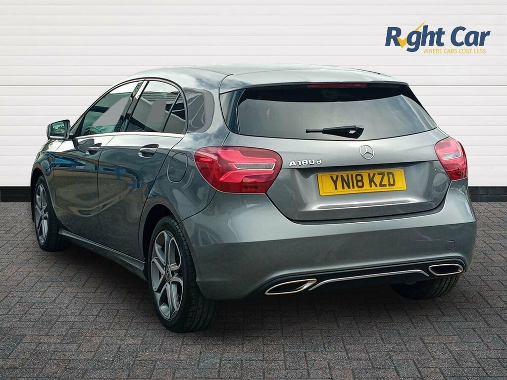 Mercedes-Benz A Class 1.5 A180d Sport Edition - 2018 18 YN18KZD Grey #3