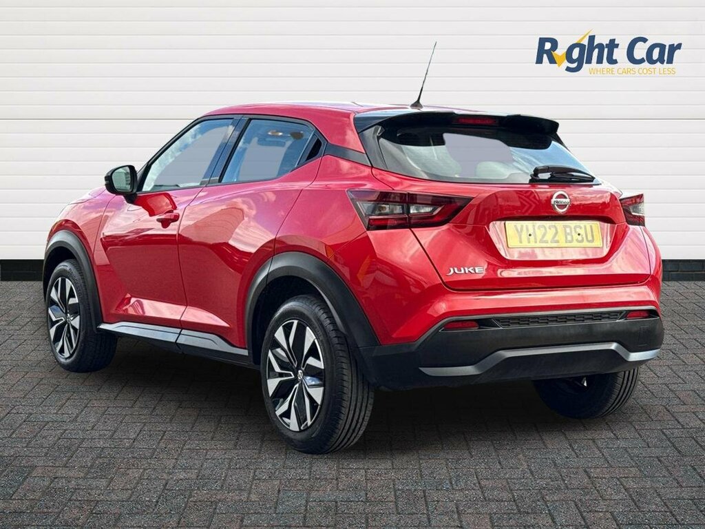 Nissan Juke 1.0 Dig-t Acenta - 2022 22 YH22BSU Red #3